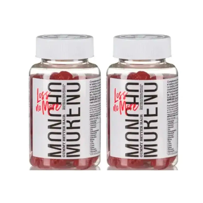 Moncho Moreno Gummies Loss No More, Embalagem 2 x 60 unidades