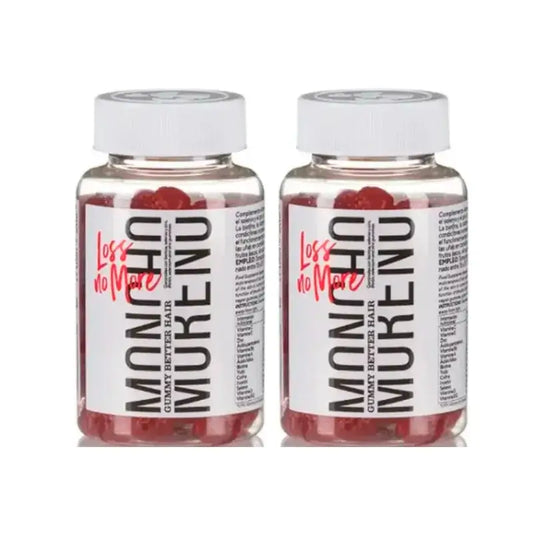 Moncho Moreno Gummies Loss No More, Embalagem 2 x 60 unidades