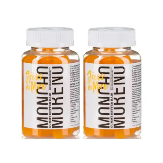 Moncho Moreno Gummy Stress No More, Embalagem 2 x 60 unidades