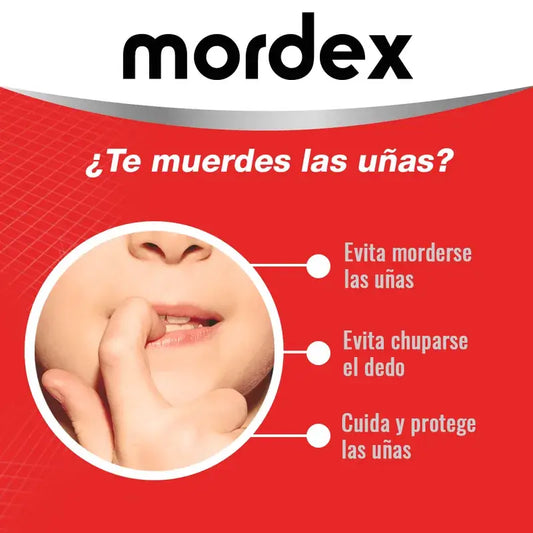 Mordex - Esmalte Amargo Transparente - Frasco de 9 ml