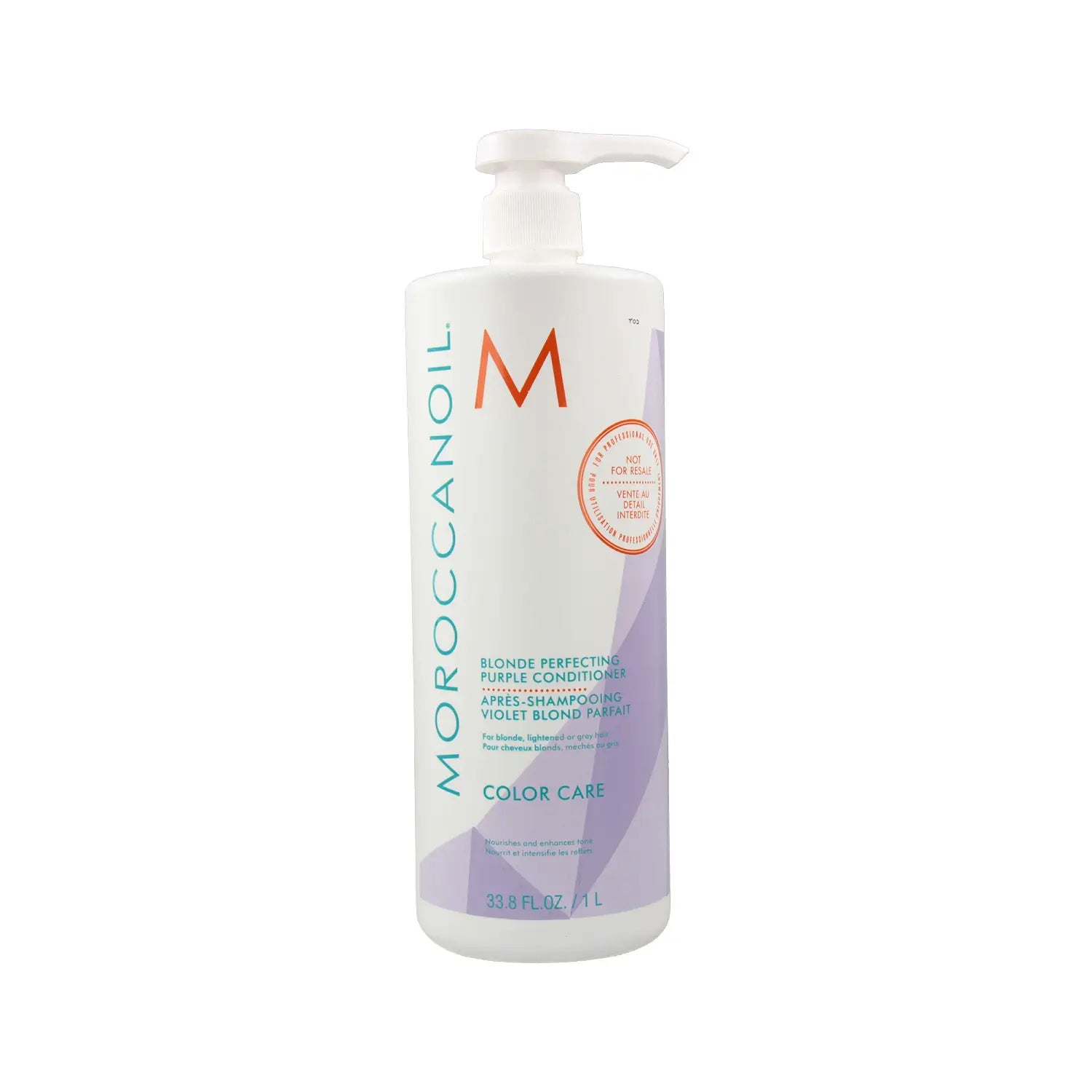 Moroccanoil Acondicionador Morado Perfeccionador Para Cuidado Del Color Rubios, 1000 ml