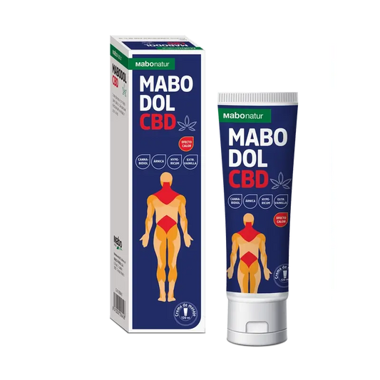 Efeito Aquecimento MaboDol CBD Massage Cream, 120 ml