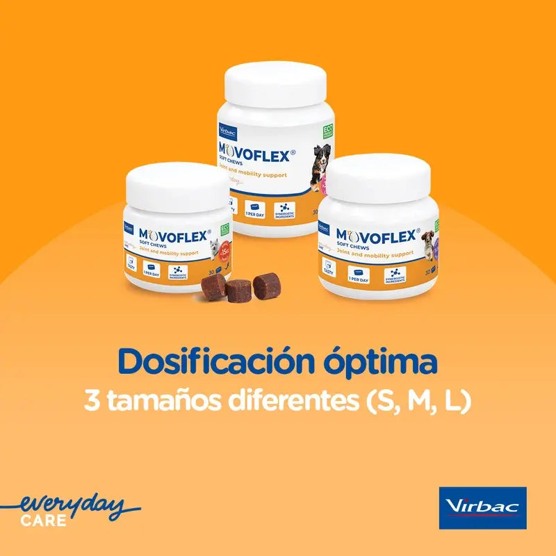 Movoflex Chondroprotector Cães Médios 15-35kg, 30 Comprimidos