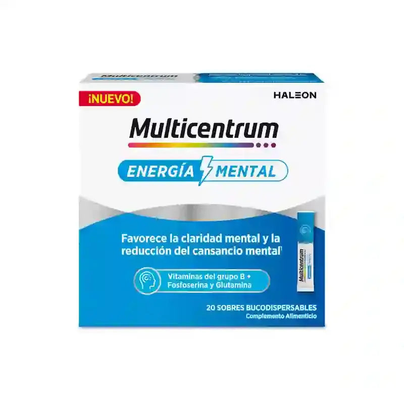 Multicentrum Mental Energy, 20 saquetas bucodispersíveis