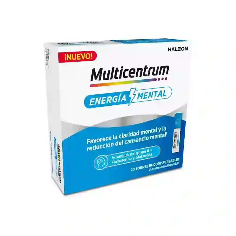 Multicentrum Mental Energy, 20 saquetas bucodispersíveis