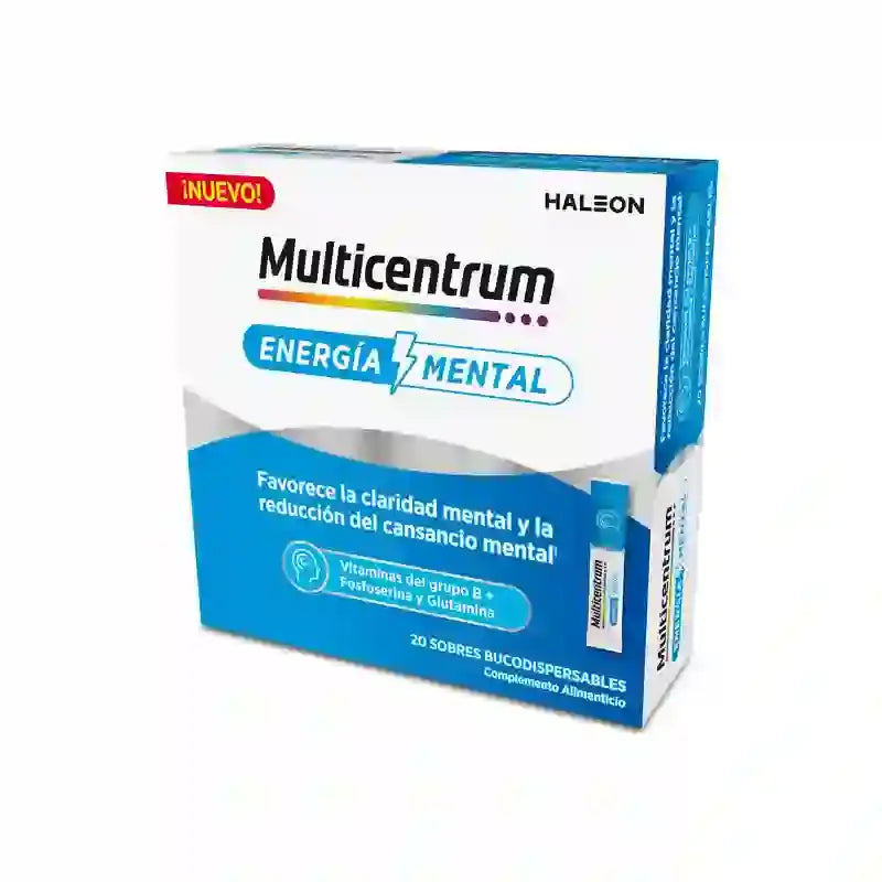 Multicentrum Mental Energy, 20 saquetas bucodispersíveis
