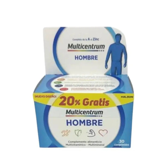 Multicentrum Man 20% de desconto , 30 comprimidos