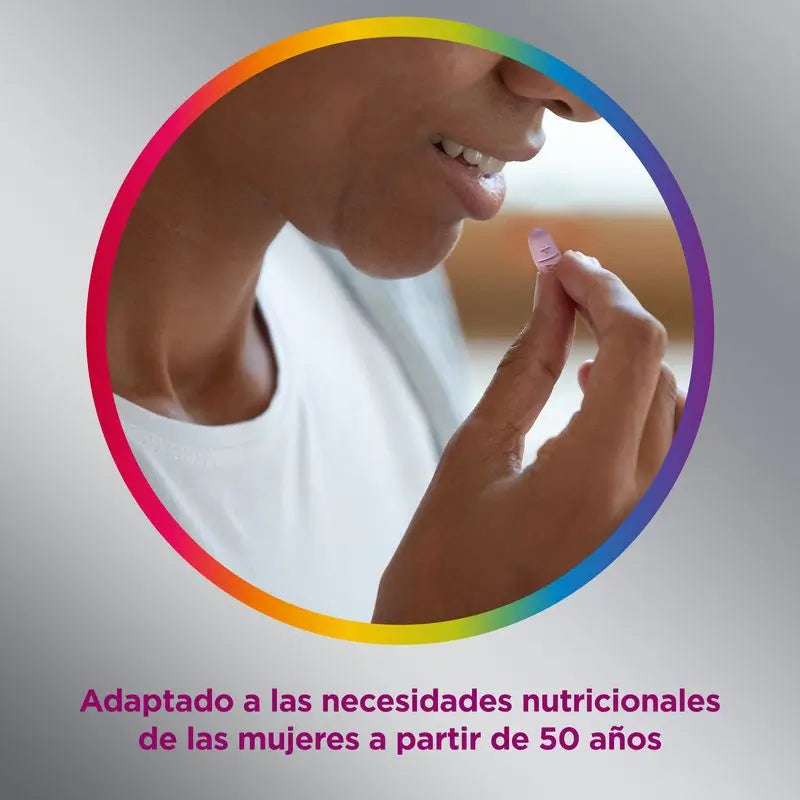 Multicentrum Women 50+ Suplemento alimentar multivitamínico, 30 comprimidos