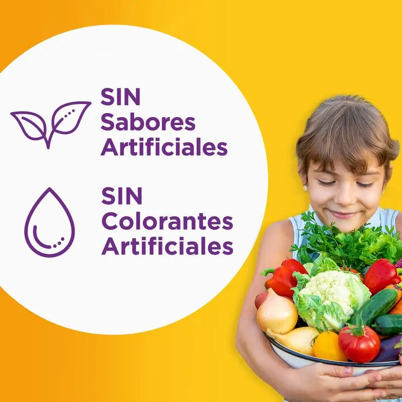 Multicentrum Vitagomis Junior Multivitamínico para Crianças Sabor a Cereja, Laranja e Morango, 30 gomas