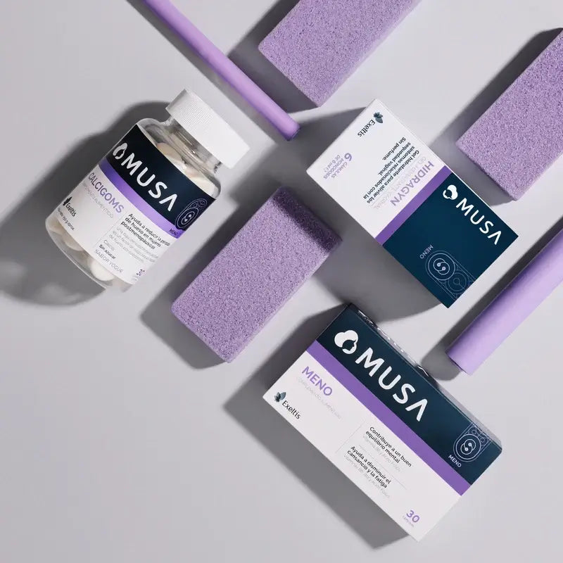 Musa Calcigoms Gummies Clacio , 3 x 30 cápsulas