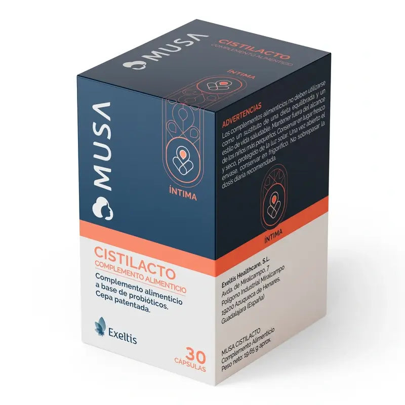 Musa Duplo Cistilacto Probiótico Cistite , 2 x 30 cápsulas
