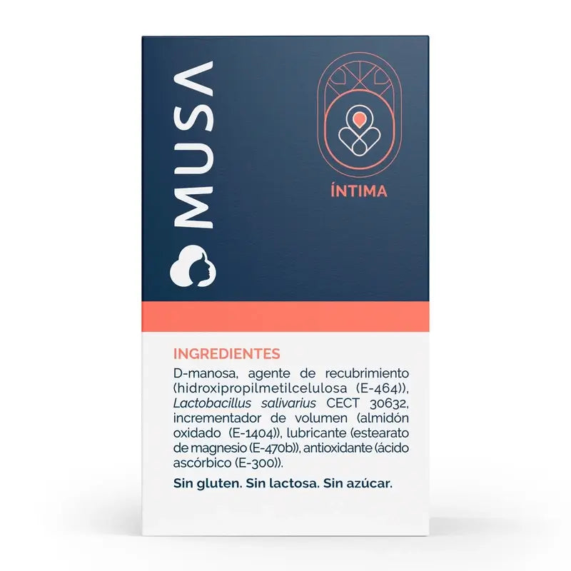 Musa Duplo Cistilacto Probiótico Cistite , 2 x 30 cápsulas