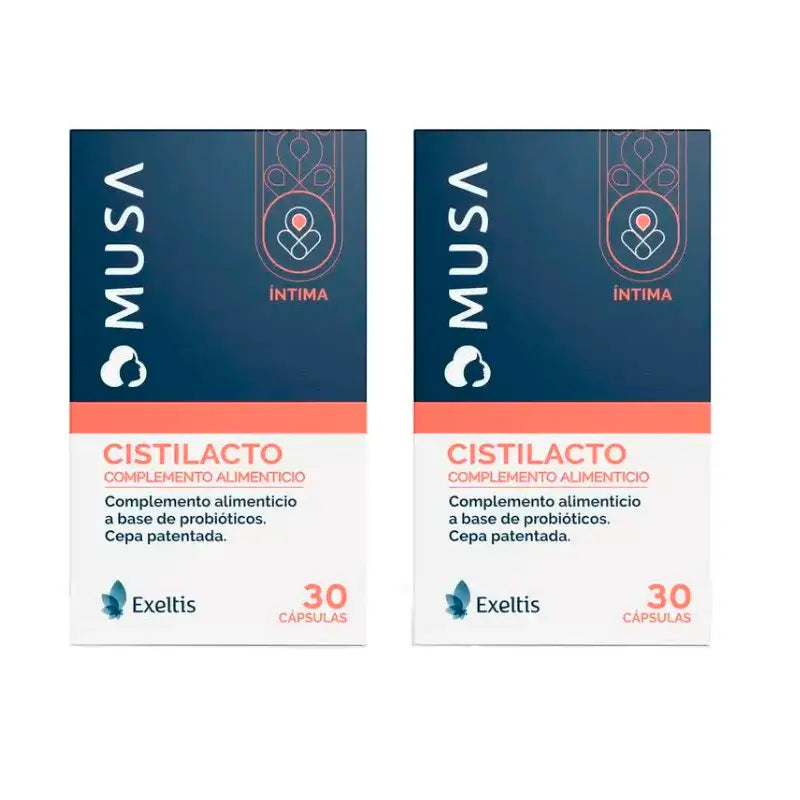 Musa Duplo Cistilacto Probiótico Cistite , 2 x 30 cápsulas