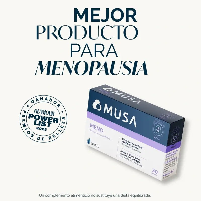 Musa Duplo Suplemento Alimentar para a Menopausa , 2 x 30 cápsulas