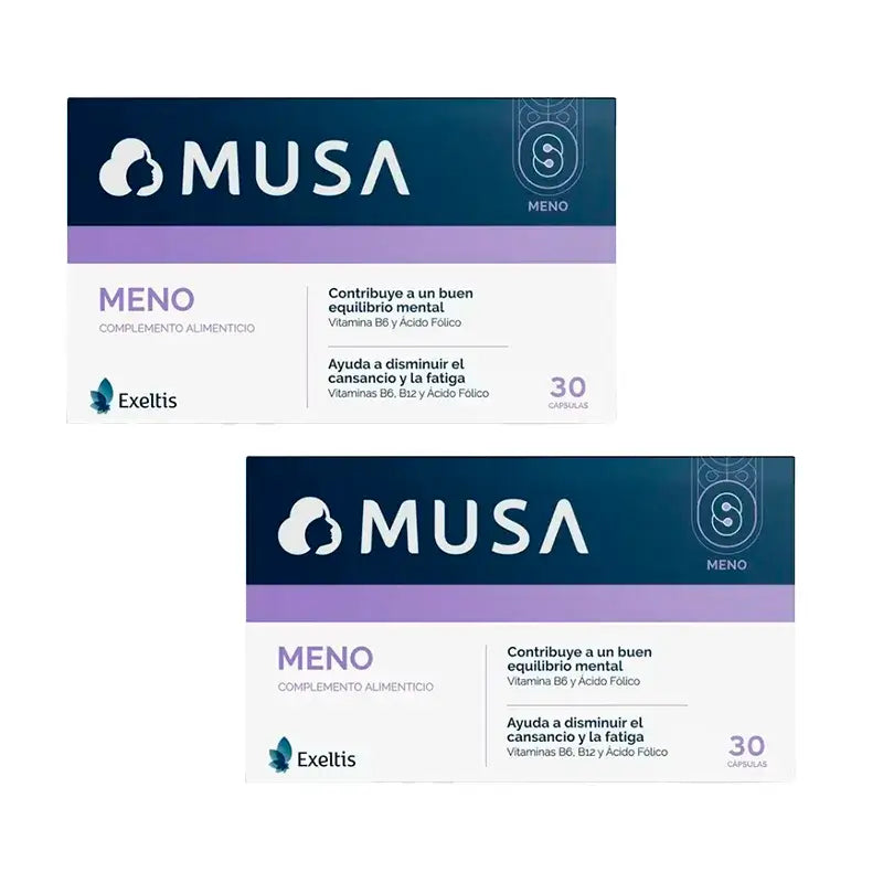 Musa Duplo Suplemento Alimentar para a Menopausa , 2 x 30 cápsulas