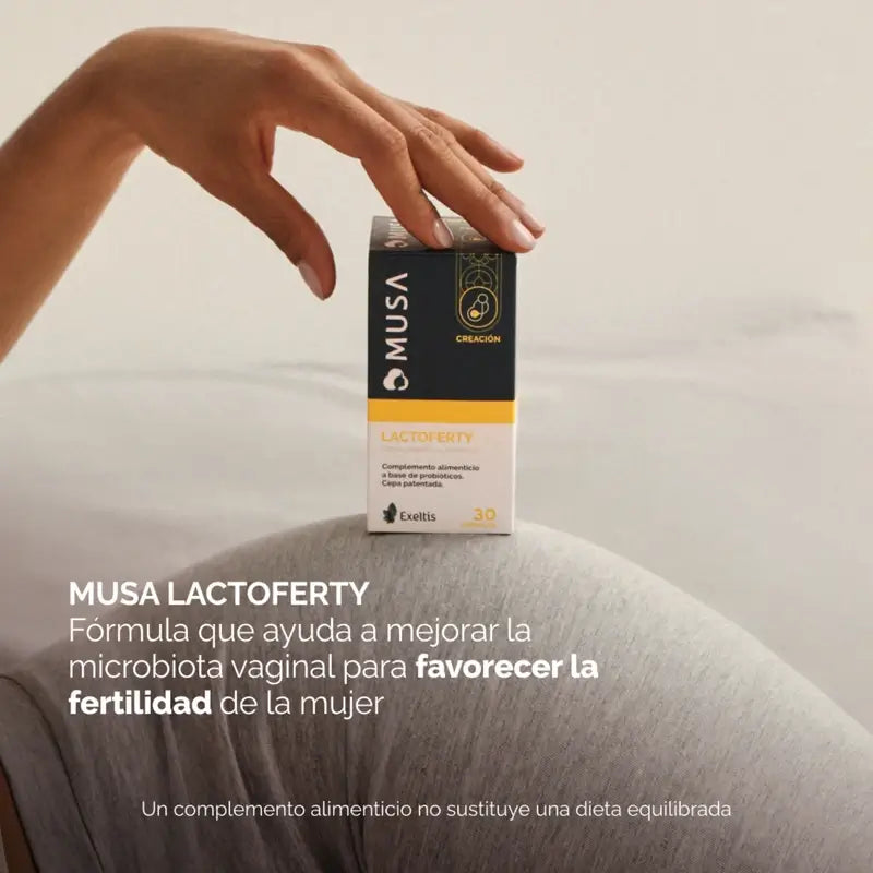 Musa Lactoferty Probiotic Fertility, 30 cápsulas
