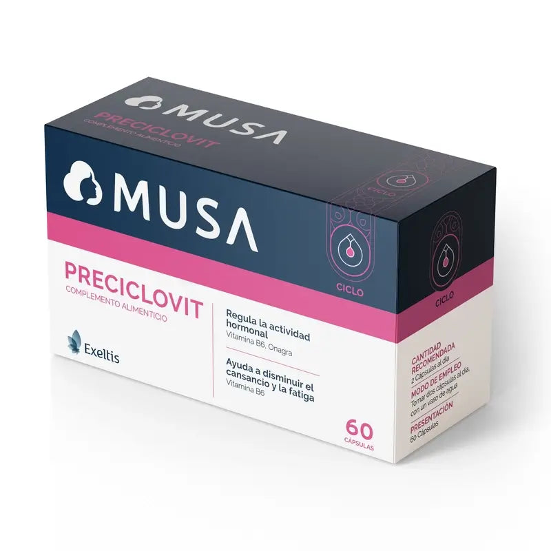 Musa Preciclovit Pré-menstrual, 60 cápsulas