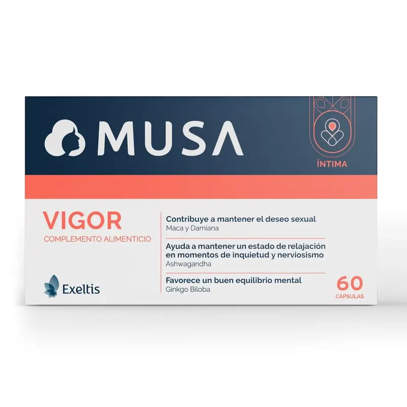 Musa Vigor Libido, 60 cápsulas