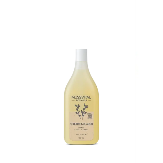 Champô Seboregulador Mussvital Botanics , 400 ml