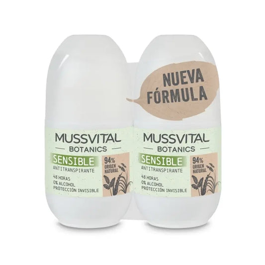 Mussvital Botanics Sensitive Moisture , 2 x 75 ml