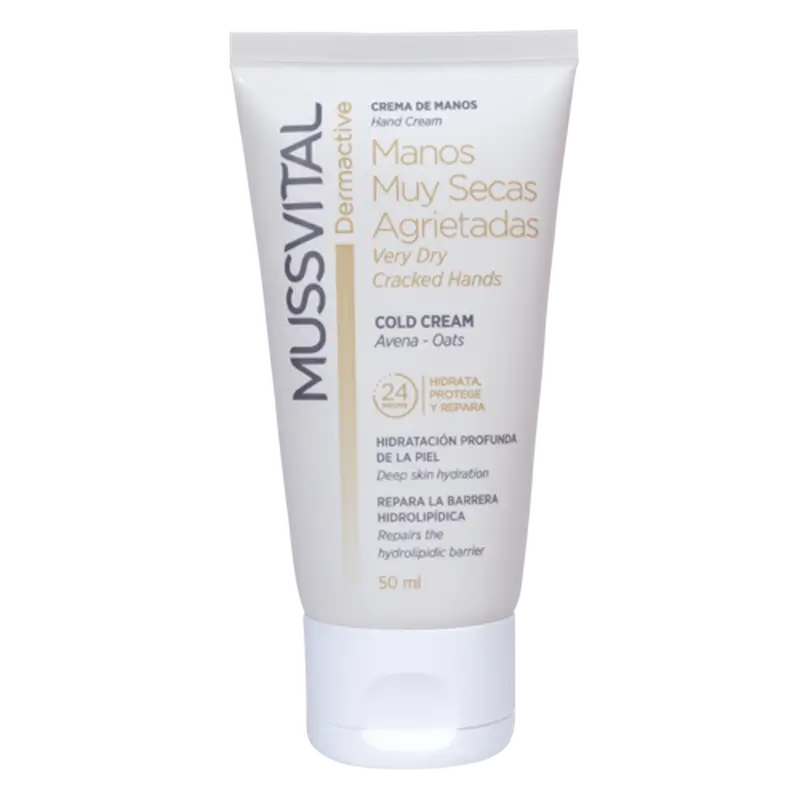 Mussvital Dermactive Creme para Mãos Secas, 50 ml