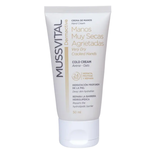 Mussvital Dermactive Creme para Mãos Secas, 50 ml