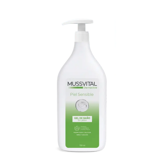 Mussvital Dermactive Gel Pele Sensível , 750 ml