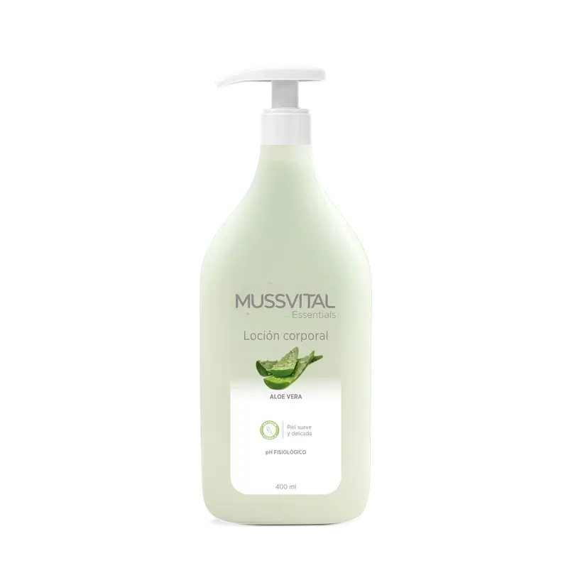 Mussvital Essentials Aloé Vera Loção Corporal , 400 ml