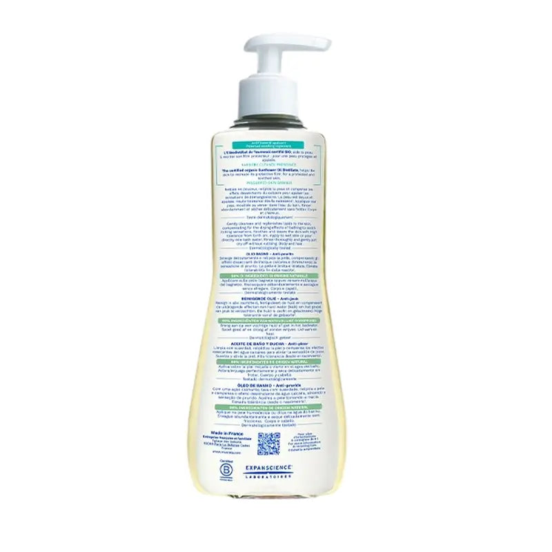 Óleo de Banho e Duche Mustela Stelatopia, 500 ml