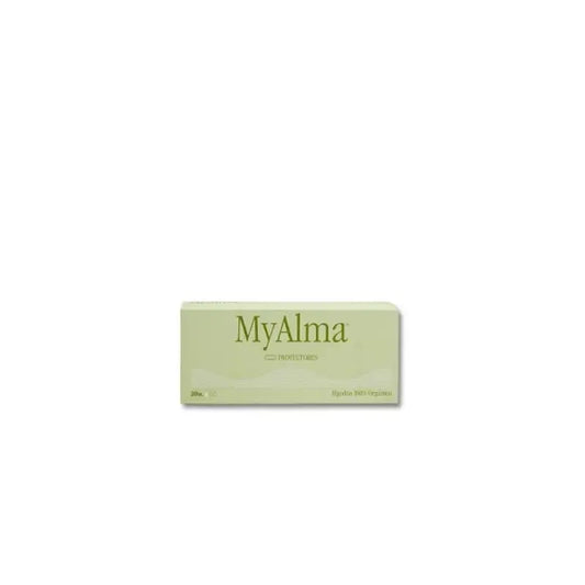 Myalma 100% algodão orgânico Panty Liners, 20 pcs.