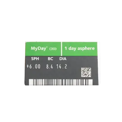 Myday Daily Spherical Lenses , 30 unidades - -8.50, 8.4, 14.2