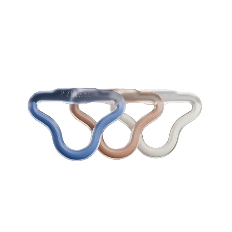 Conjunto de anéis Myhixel, 3 peças