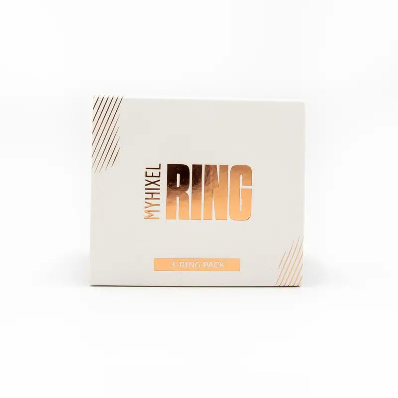 Conjunto de anéis Myhixel, 3 peças