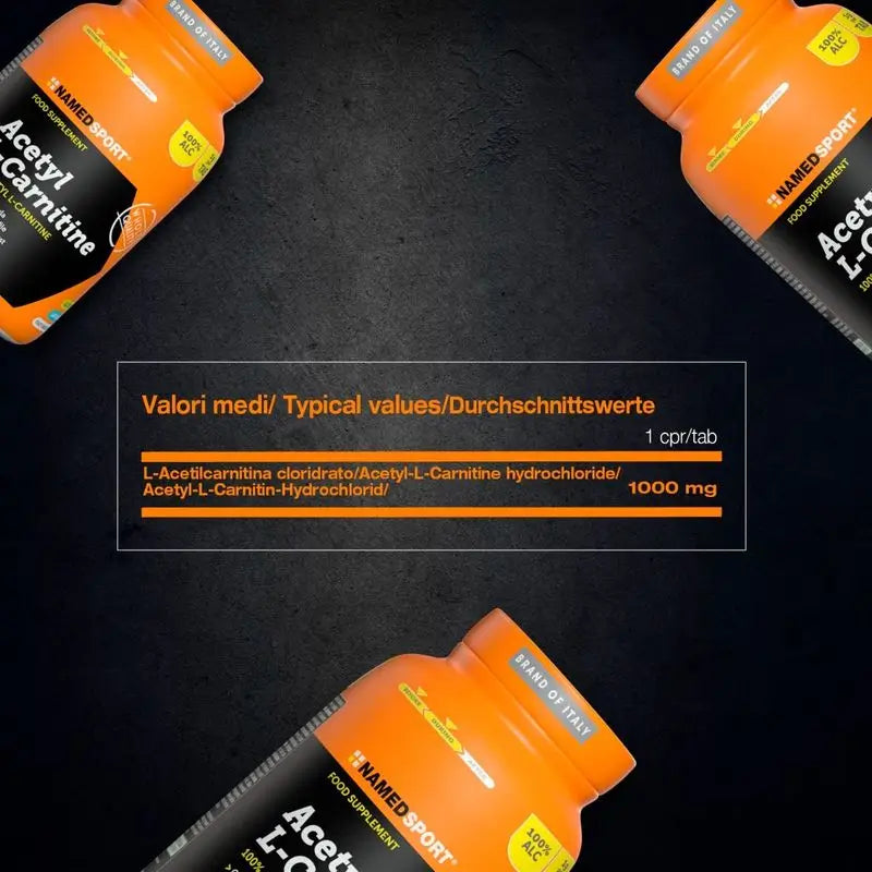 Named Sport Supplement Acetyl L-Carnitine , 1 frasco de 60 cpr
