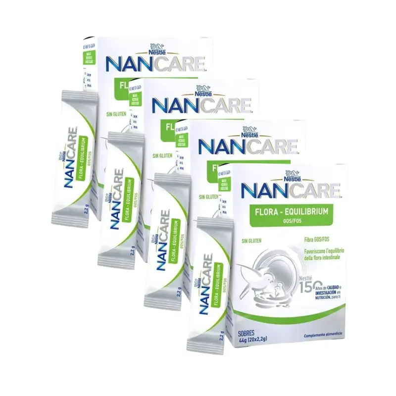 Nancare Flora-Equilibrium, 20X2,2 Gr, embalagem de 4