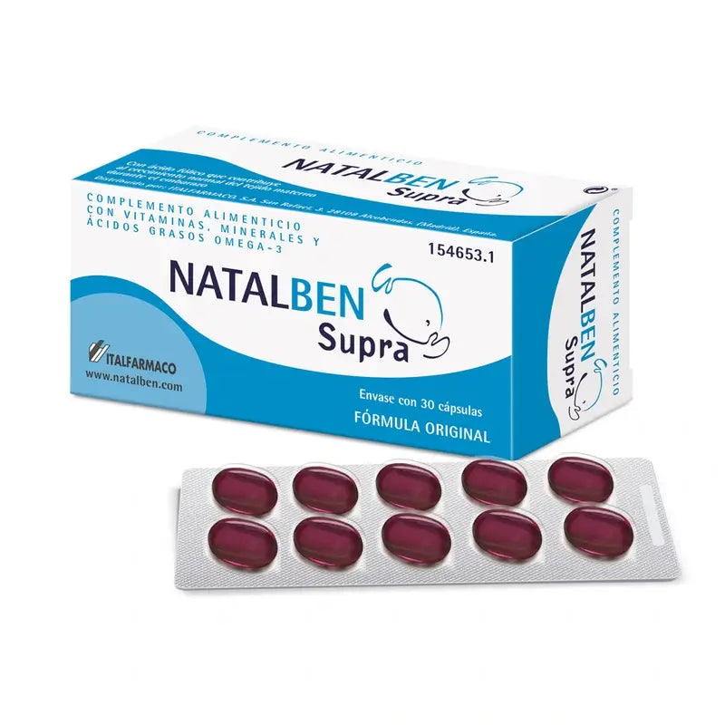 Natalben Supra 30 cápsulas