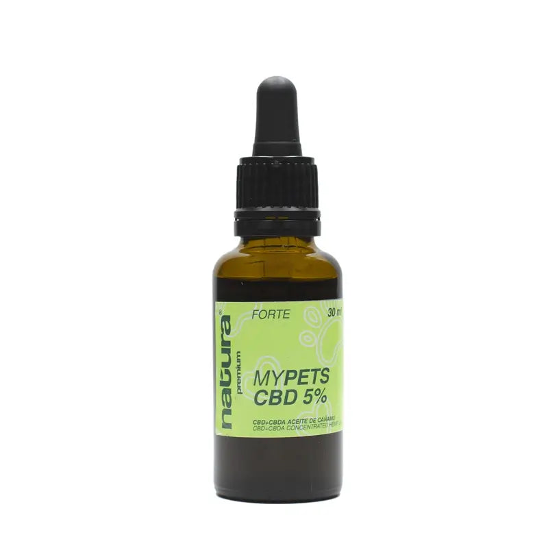 Natura Premium CBD 5% Animais de estimação Animais de estimação Forte , 10 ml