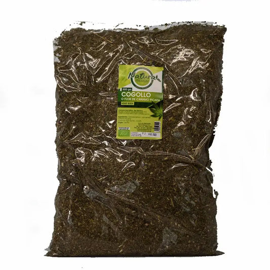 Natura Premium Folha de cânhamo picada, 500 g