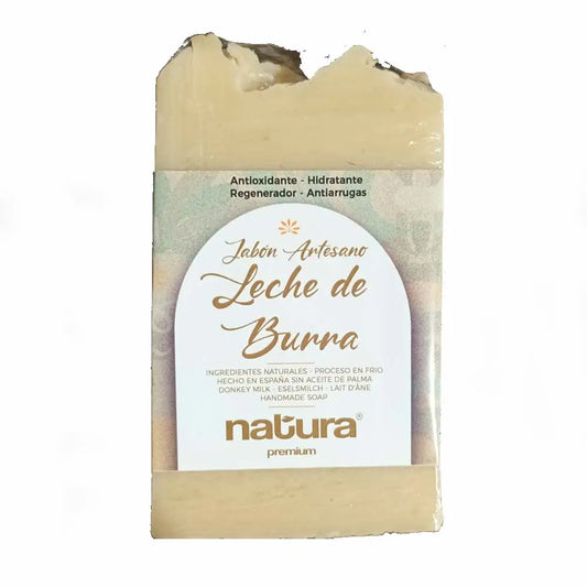 Natura Premium Sabonete Facial Artesanal Leite de Burra, 107,7 gr