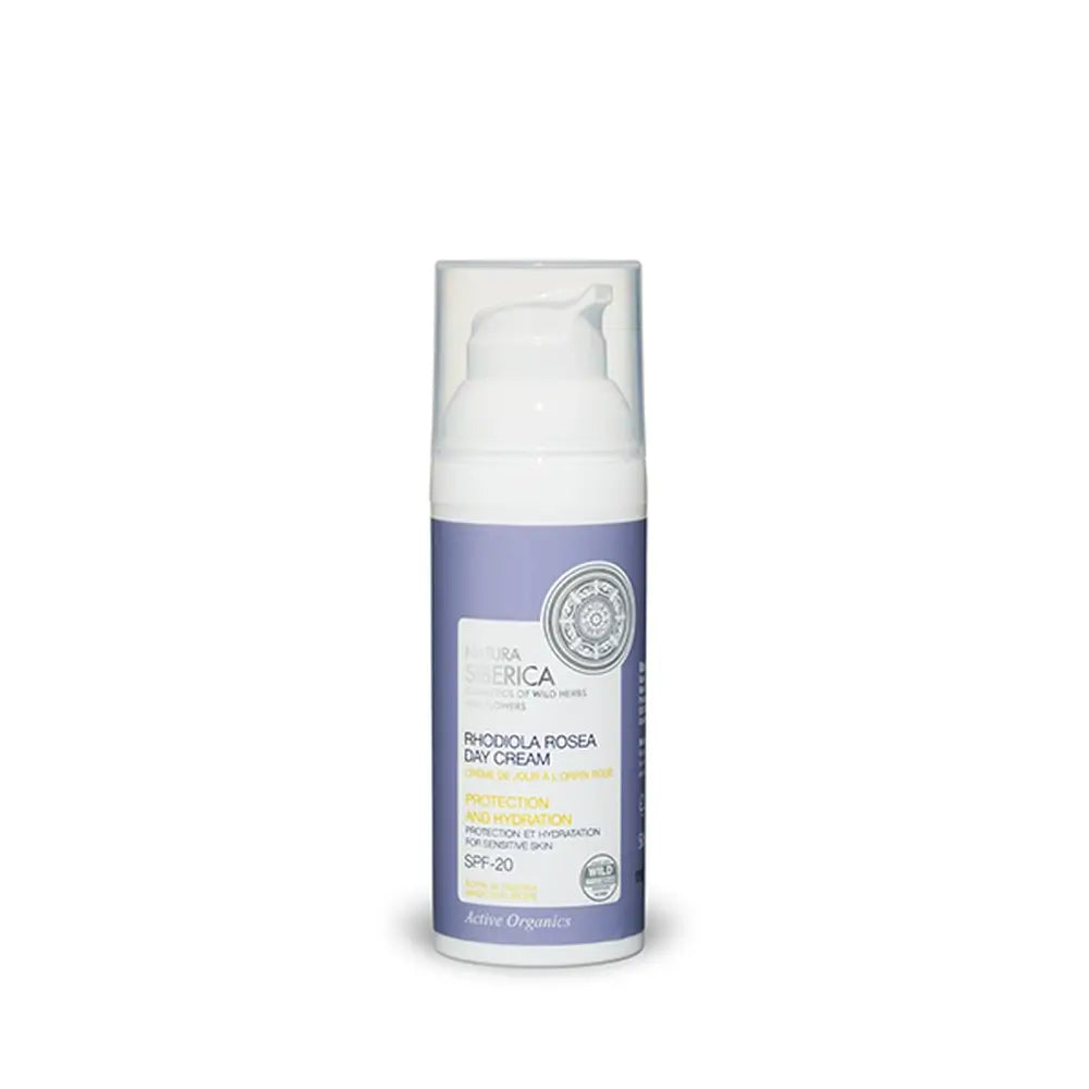 Natura Siberica Creme de Dia Pele Sensível, Proteção e Hidratação, 50 ml