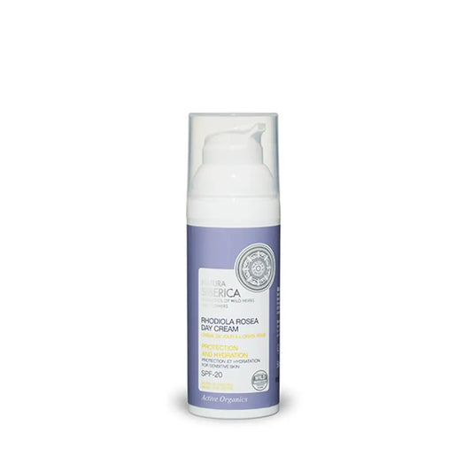 Natura Siberica Creme de Dia Pele Sensível, Proteção e Hidratação, 50 ml