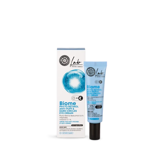 Natura Siberica Phytoretinol Creme Para Combater as Olheiras e o Inchaço à Volta dos Olhos, 30 Ml