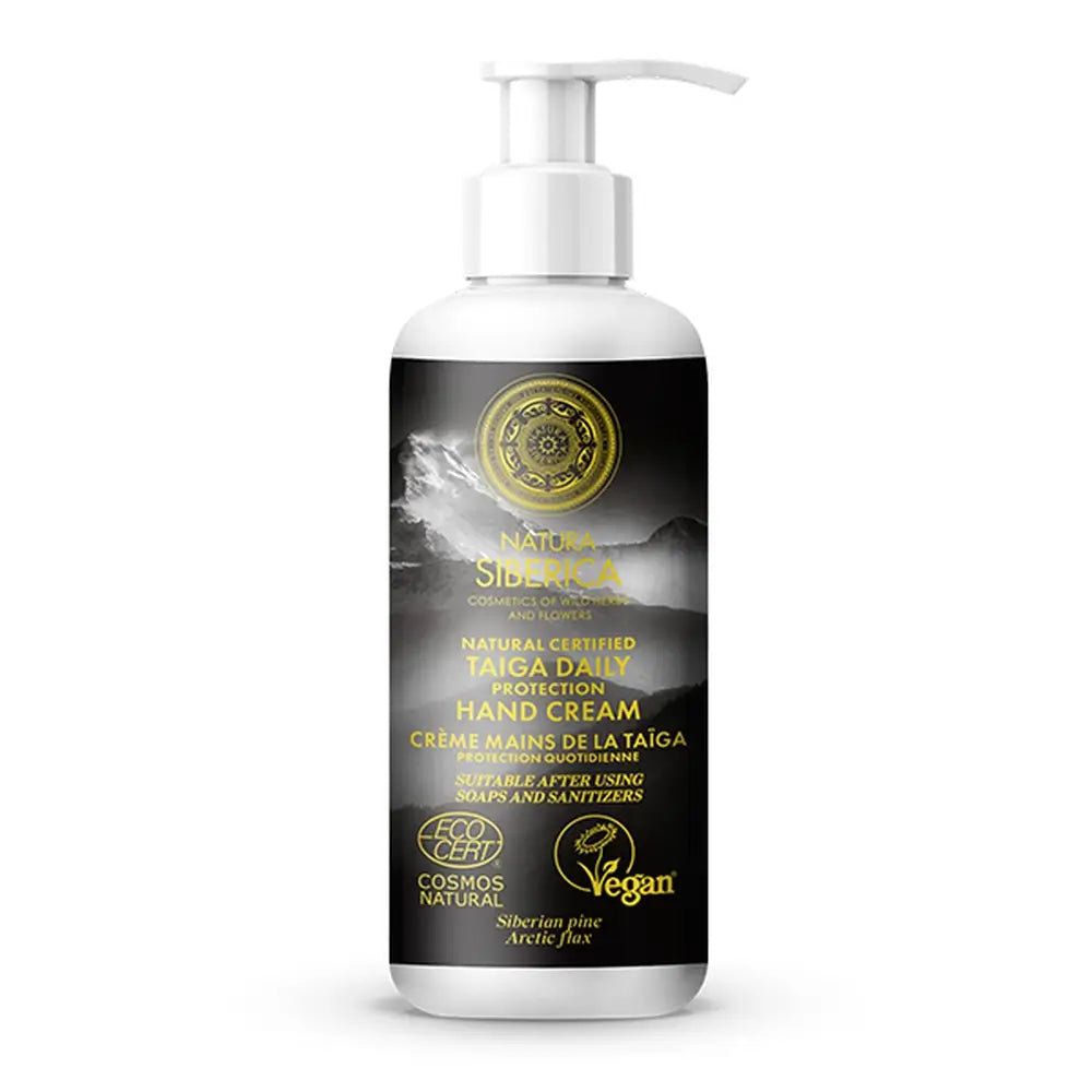 Natura Siberica Taiga Creme de Mãos Proteção Diária, 250 Ml