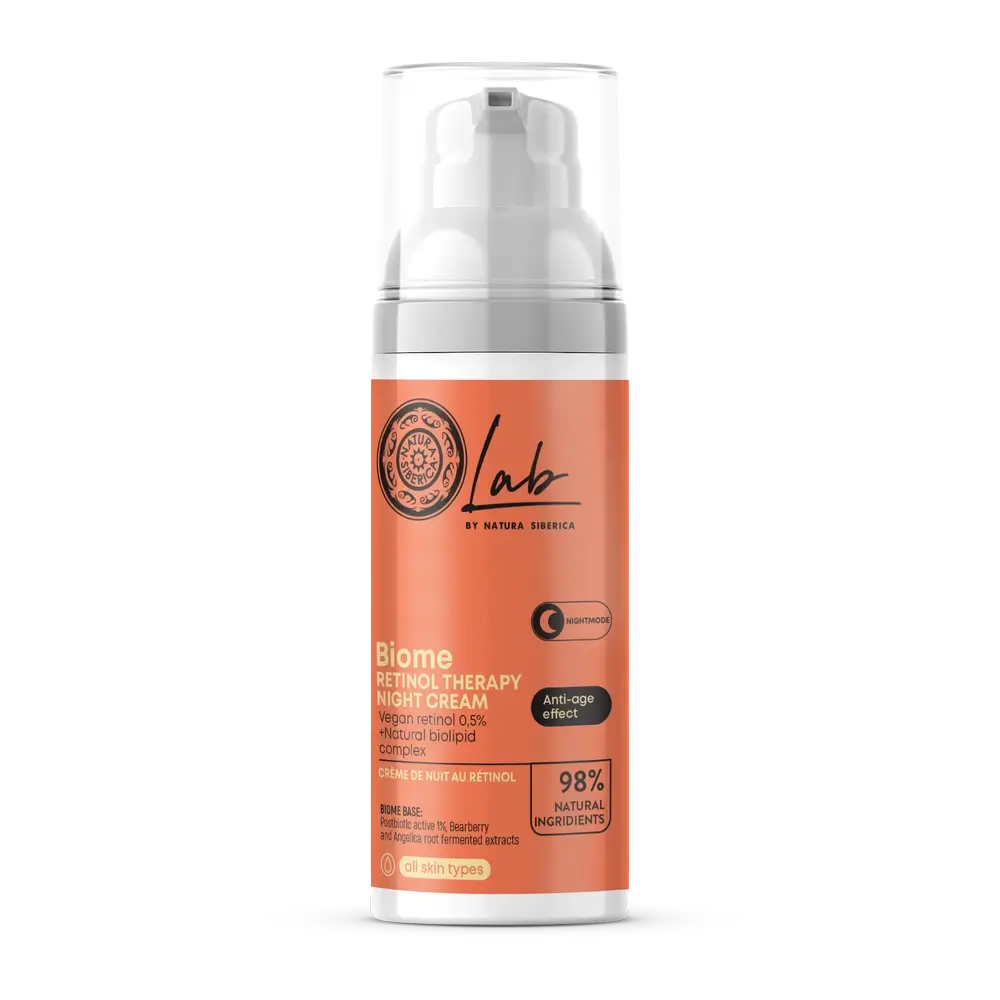 Natura Siberica Retinol Therapy Creme de Noite Facial, 50 ml