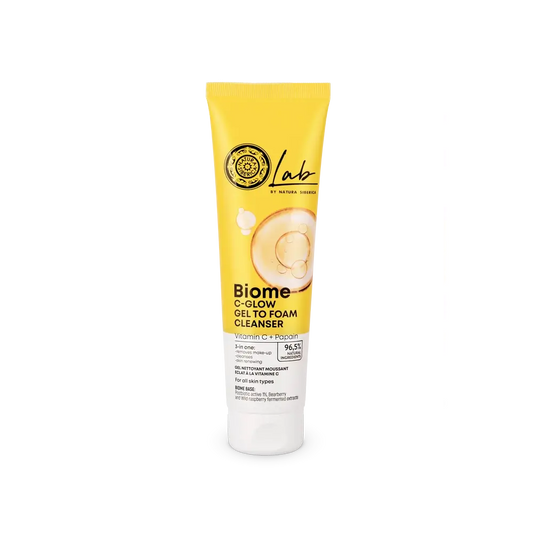 Natura Siberica Gel de Limpeza Facial Espumante Cglow, 140 Ml