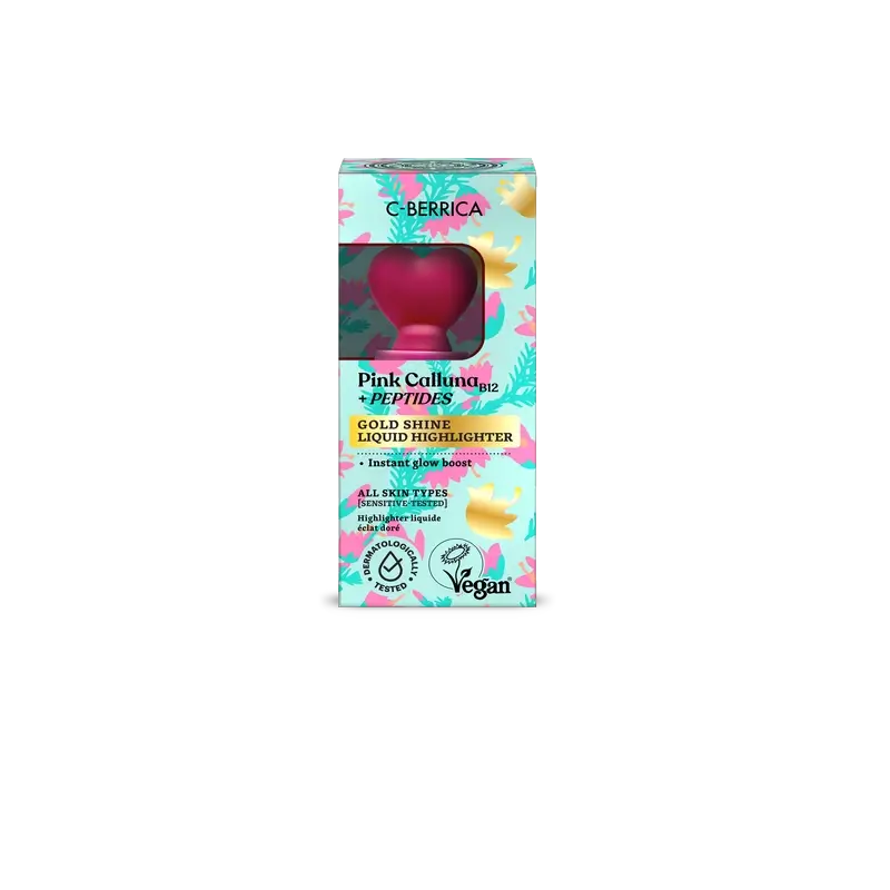 Natura Siberica Iluminador Líquido Brilho Ouro, 30 ml