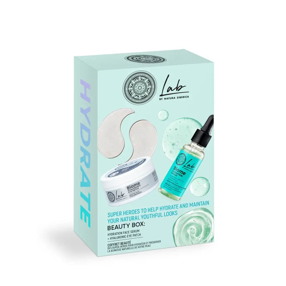 Natura Siberica Lab By Ns. Bioma. Caixa Beauty Box Hydrate, 30 Ml / 60 Pcs