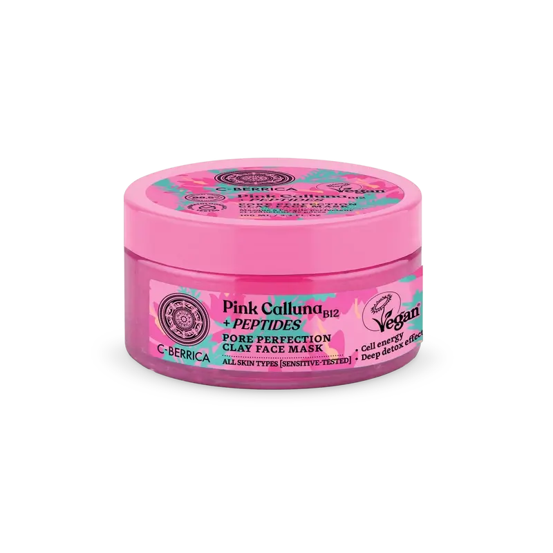Natura Siberica Máscara Facial de Argila para Poros Perfeitos , 100 ml