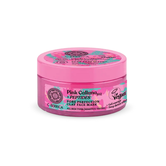 Natura Siberica Máscara Facial de Argila para Poros Perfeitos , 100 ml
