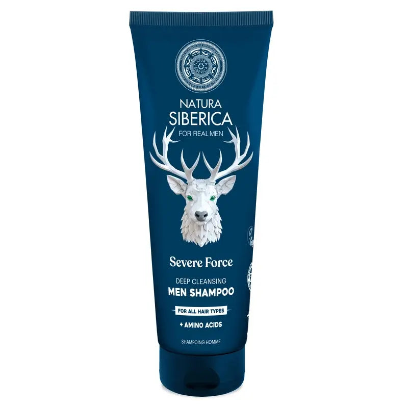 Natura Siberica Homem Selvagem Ártico. Champô de Limpeza Profunda, 200 ml